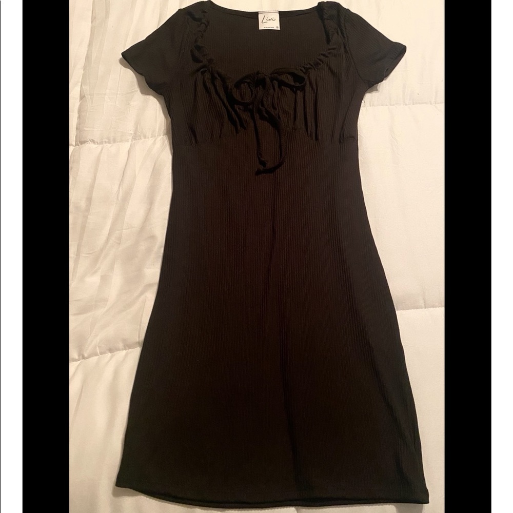 Fitted Black Dress